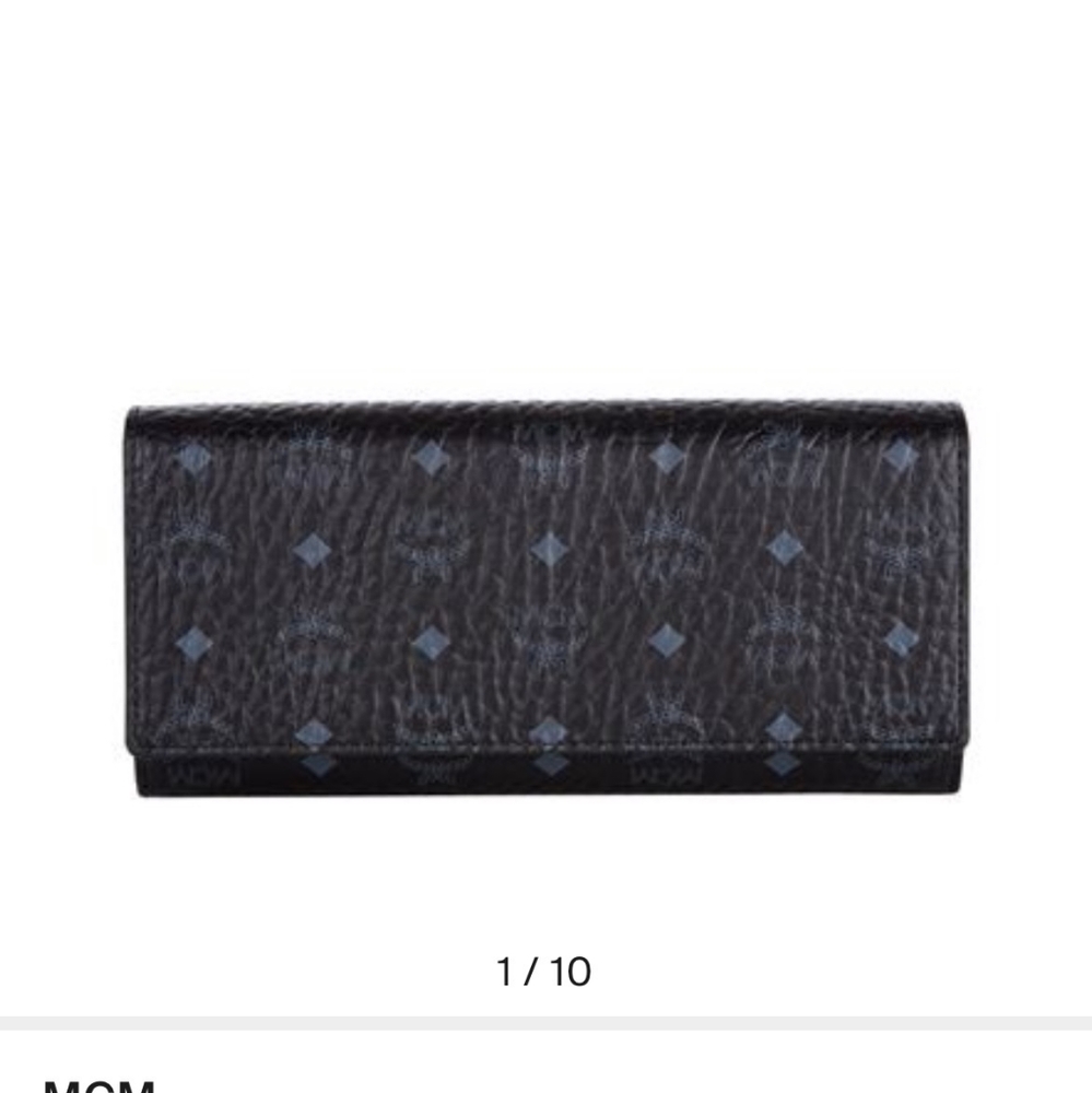 MCM Trifold Wallet in Visetos Original